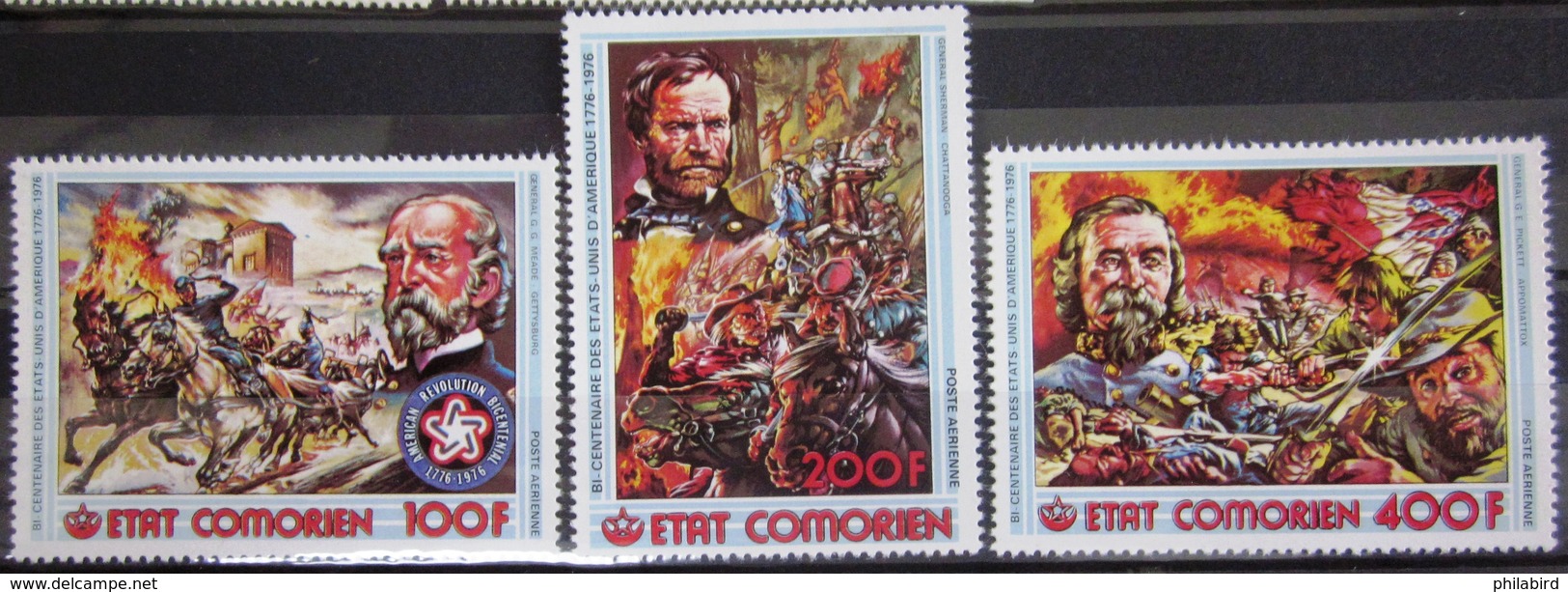 COMORES                   PA 114/116                       NEUF** - Comores (1975-...)