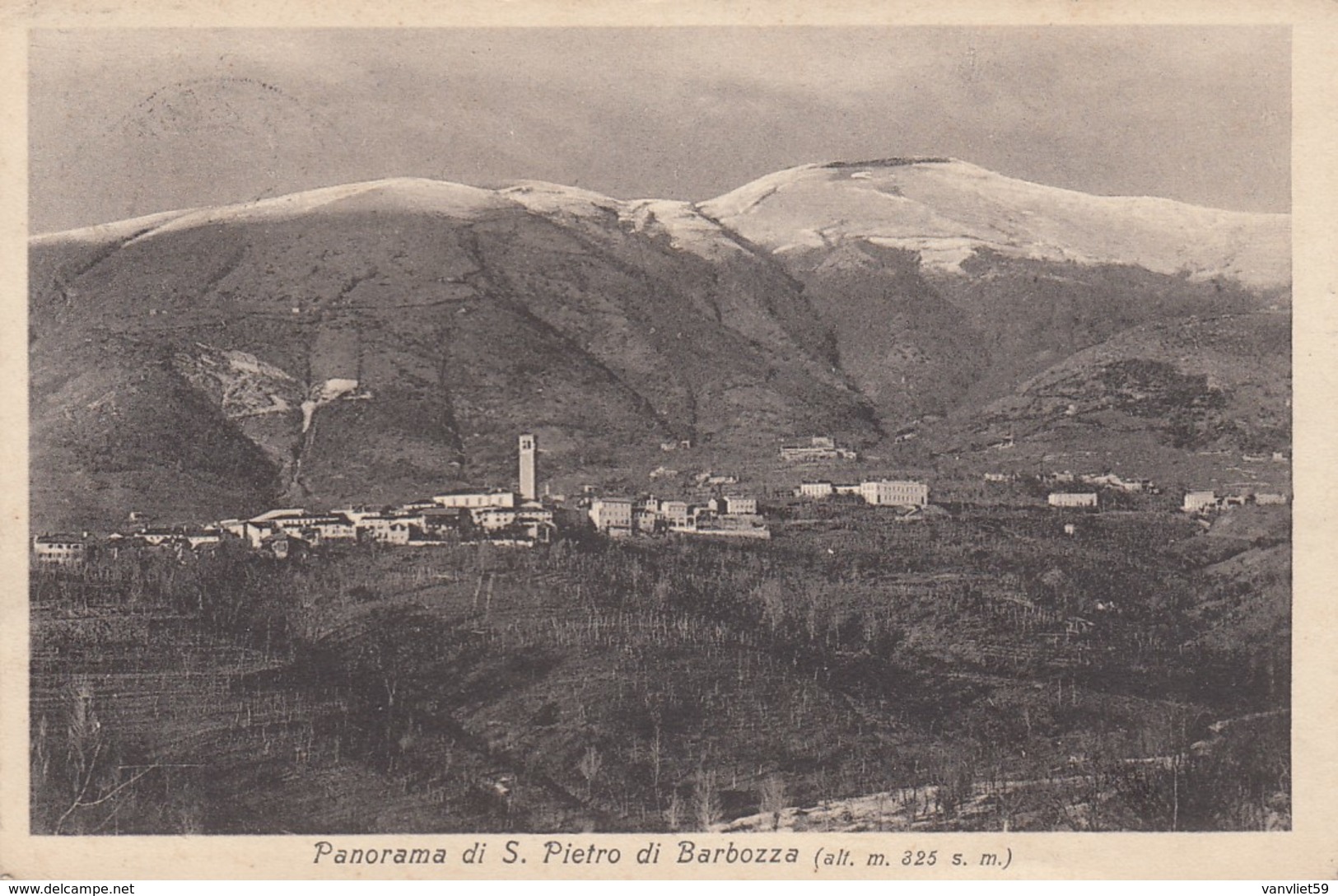 SAN PIETRO DI BARBOZZA-TREVISO-CARTOLINA VIAGGIATA IL 29-8-1927 - Treviso