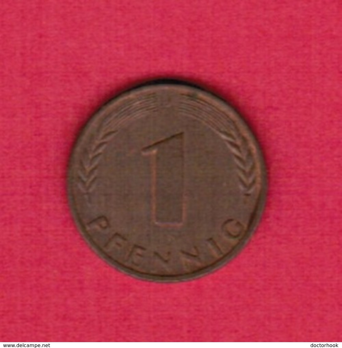 GERMANY  1 PFENNIG 1967 "J" (KM # 105) #5320 - 1 Pfennig