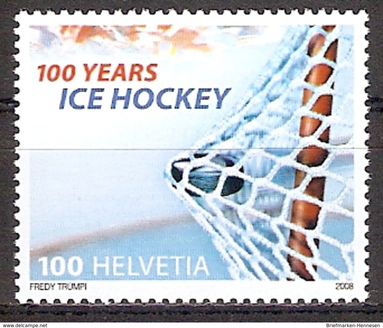 Schweiz Mi.Nr. 2046 ** Eishockey 2008 (2017265) - Nuevos