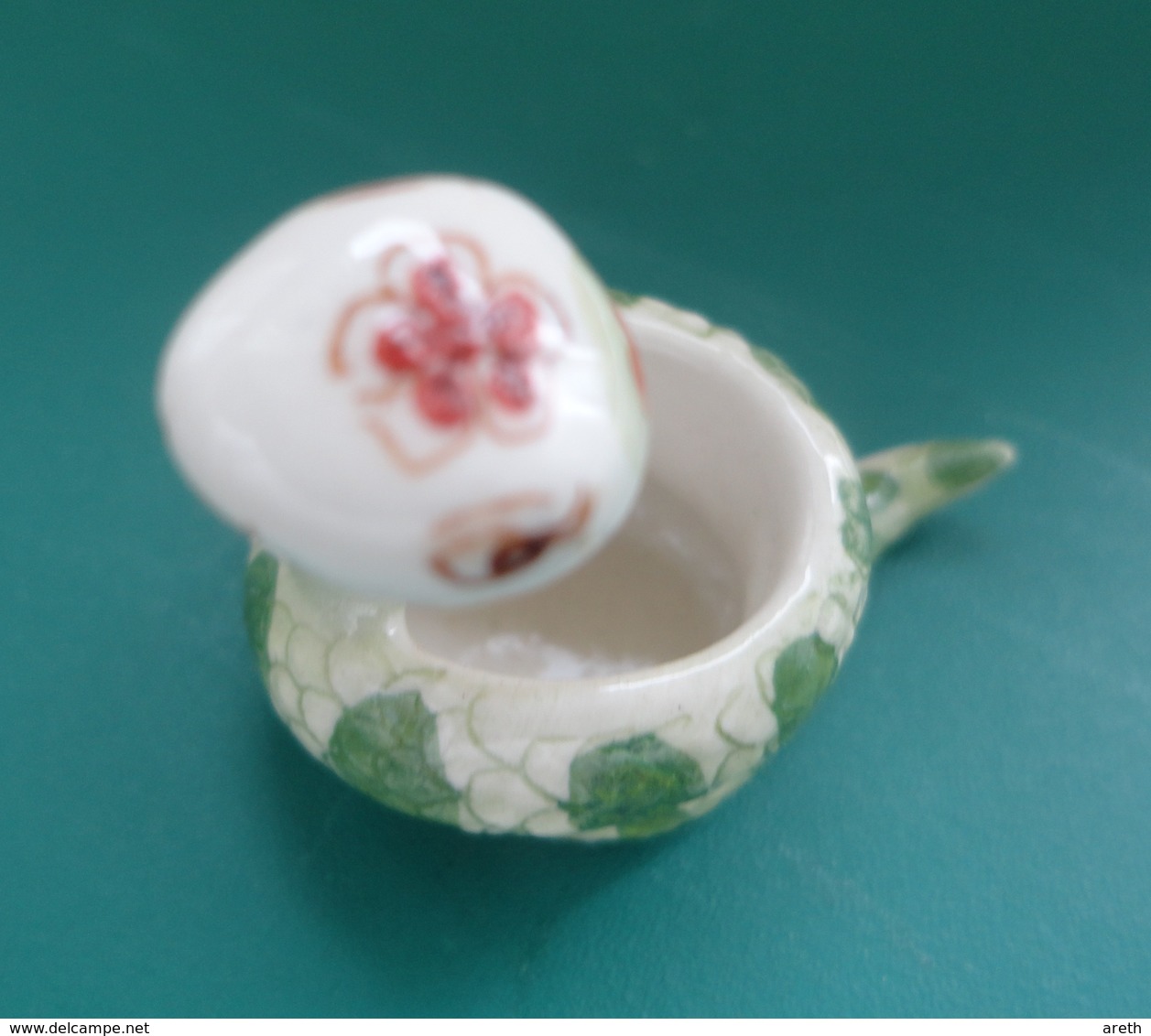 SERPENT Miniature En Porcelaine - Animaux