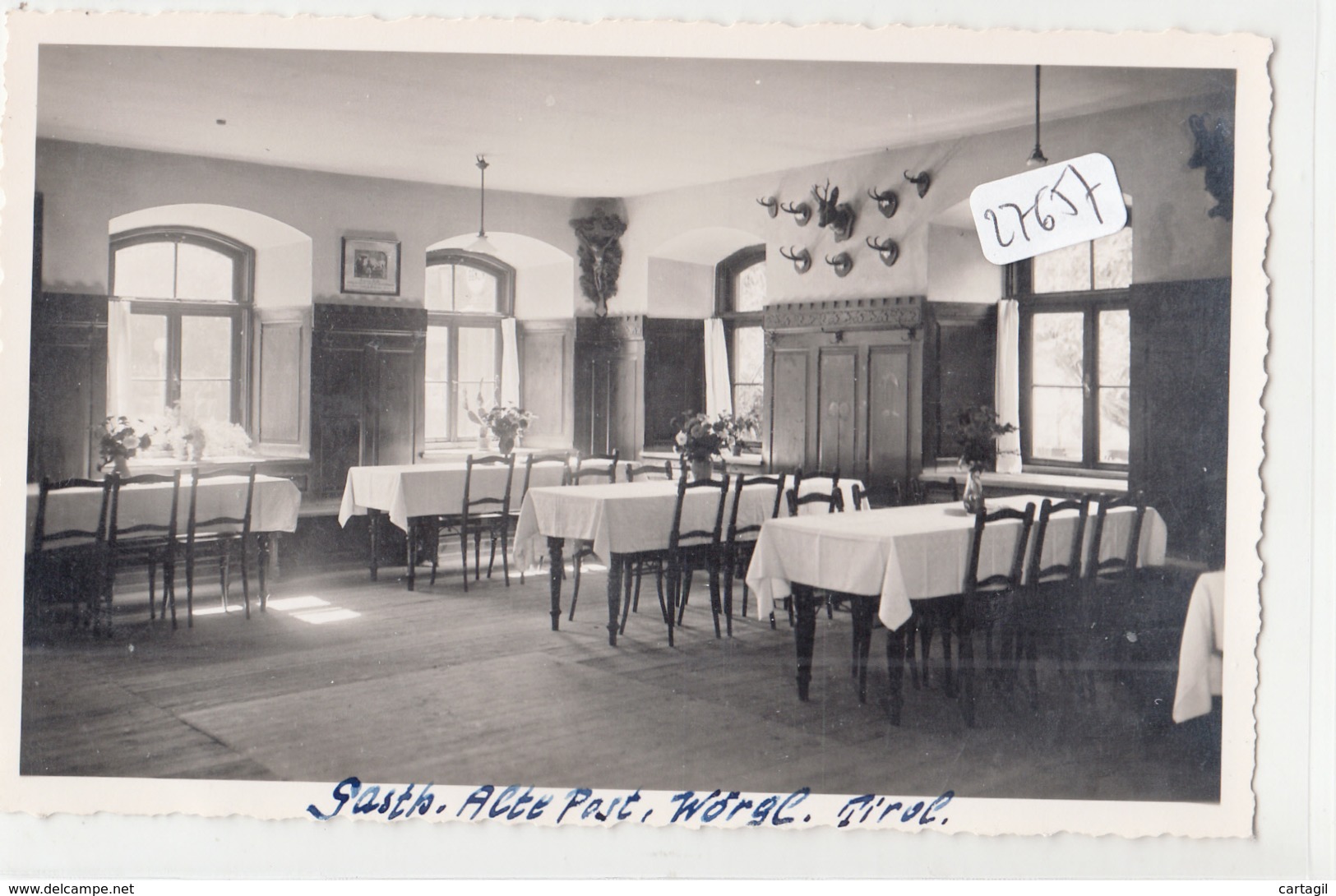 CPA--27657 -Autriche -Wörgl - Carte Photo Inneres Gasthaus Alte Post  -Vente Sans Frais Pour L'acheteur - Wörgl