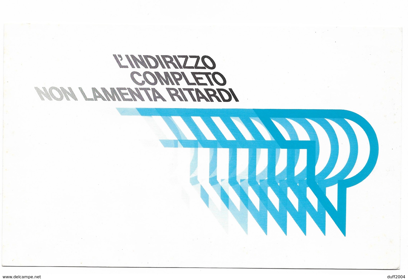 CARTOLINA POSTALE NUOVA PER CAMBIO DI INDIRIZZO. - Interi Postali