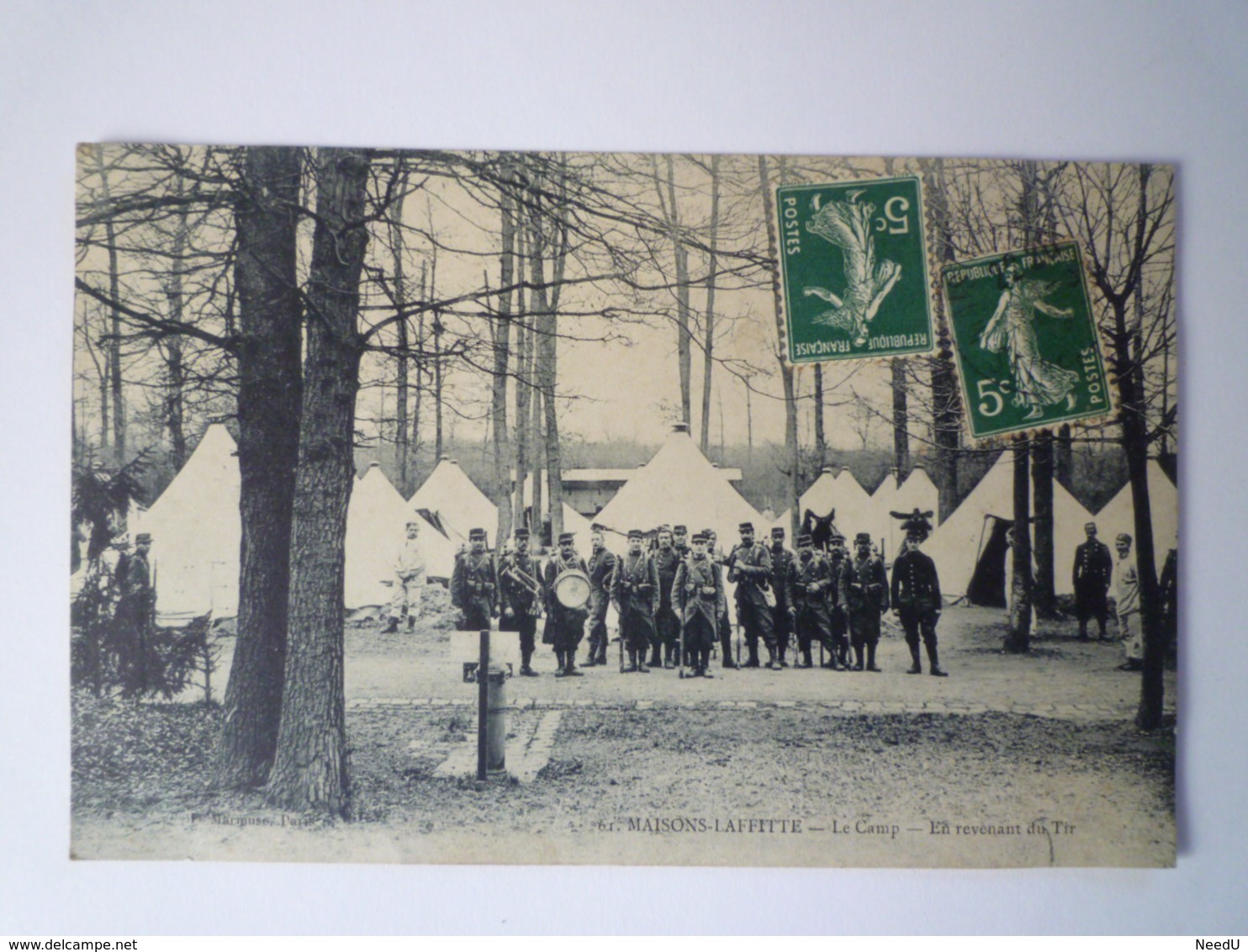 GP 2019 - 1891  MAISONS-LAFFITTE  :  Le Camp - En Revenant Du TIR   XXXX - Maisons-Laffitte