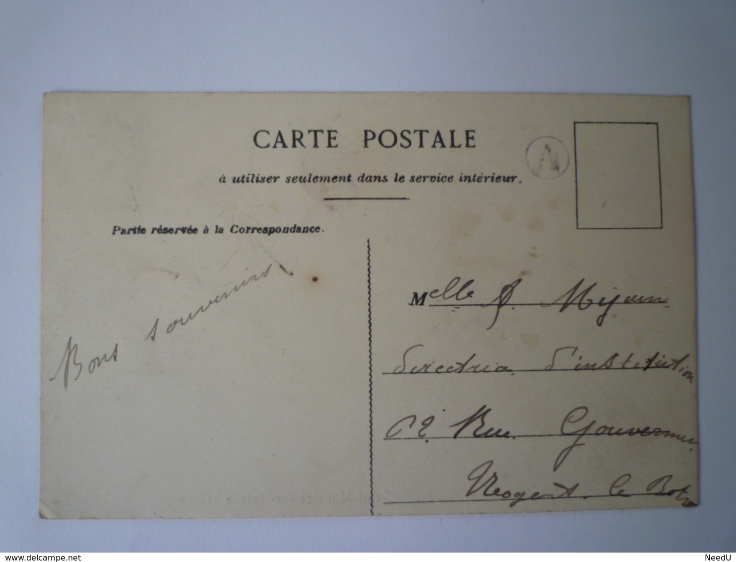 GP 2019 - 1904  ST-MAURICE-sur-HUISNE  (Orne)  :  Château Des VERGERS   1909  XXXX - Otros & Sin Clasificación