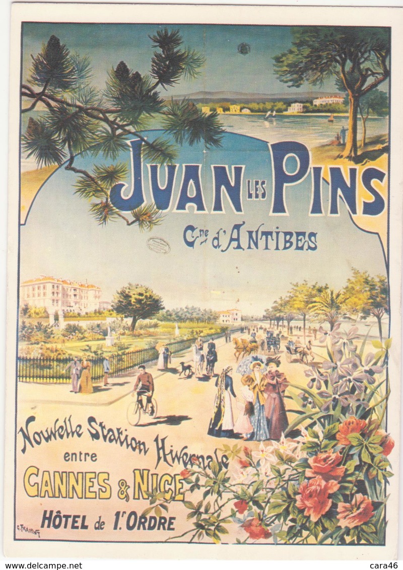 CP -  JUAN LES PINS COMMUNE D ANTIBES - Advertising