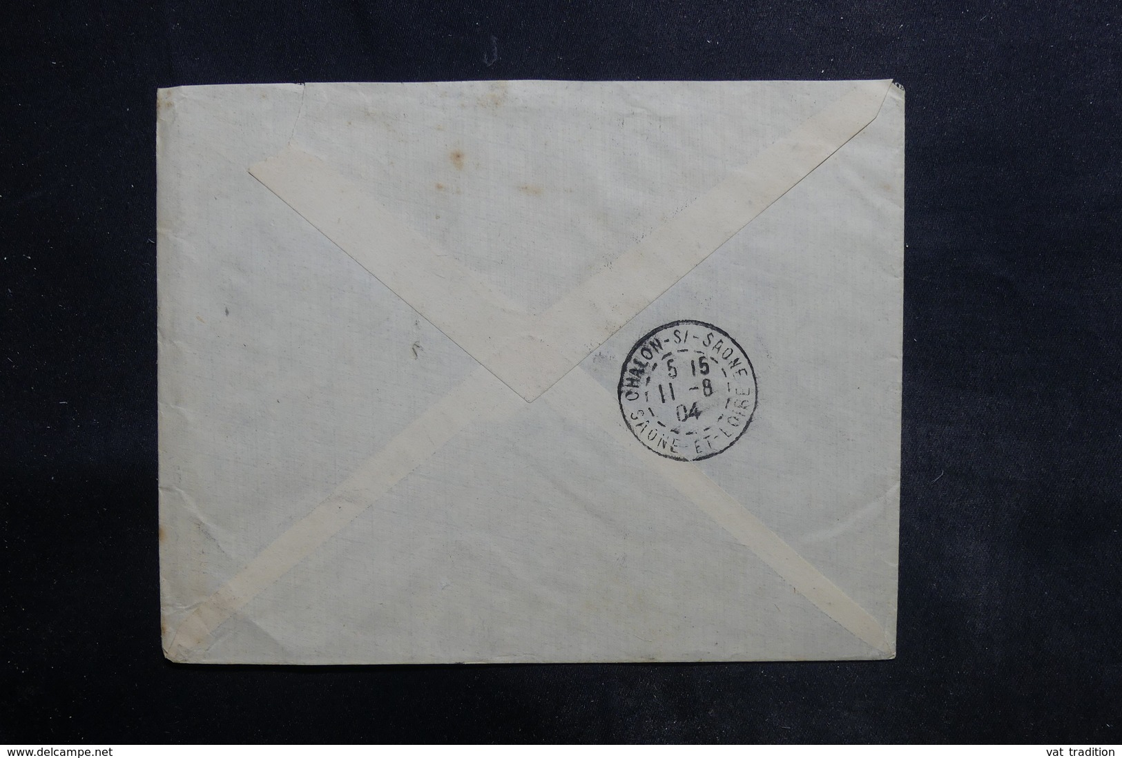 HONG KONG - Enveloppe En Recommandé Pour La France En 1904, Affranchissement Plaisant - L 36639 - Lettres & Documents
