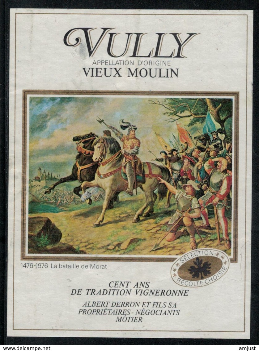 Etiquette De Vin // Vully ,Le Vieux Moulin - Profesiones