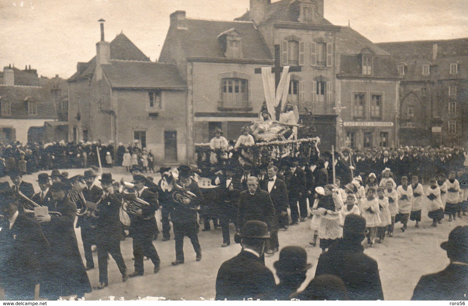 Auray-Cpa Photo De La Mission De 1921 (petits Défauts) - Auray