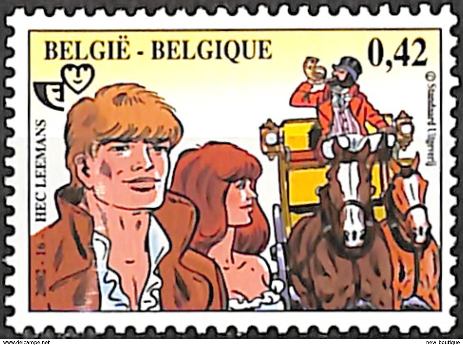 NB - [154313]TB//**/Mnh-Belgique 2002 - N° 3095,  Bandes Dessinées, Philatélie De La Jeunesse, SNC - Comics