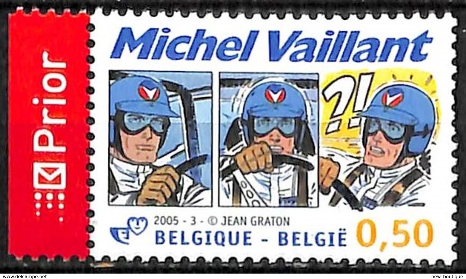 NB - [154529]TB//**/Mnh-Belgique 2005 - N° 3350, Michel Vaillant, De Jean Graton, Art, Bandes Dessinées, Sport Automobil - Fumetti