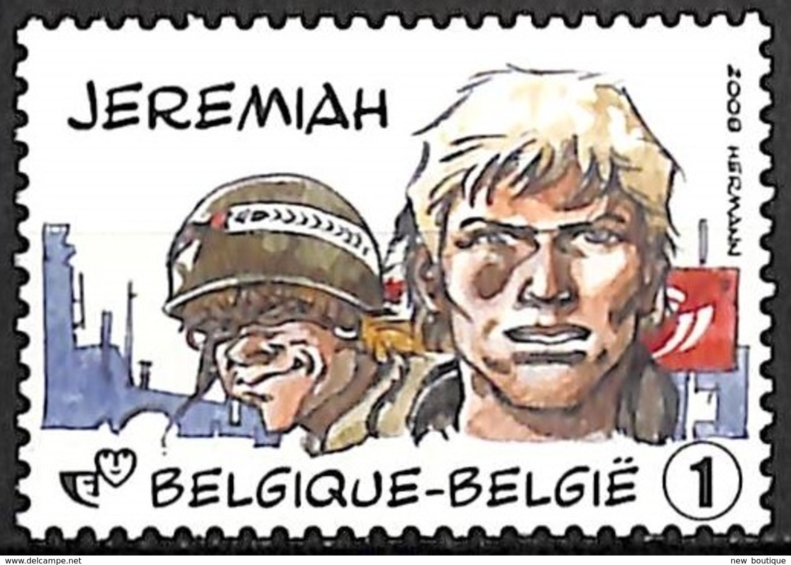 NB - [154844]TB//**/Mnh-Belgique 2008 - N° 3752, Jeremiah, De Hermann, Permanent, Bandes Dessinées, Art, SNC - Fumetti