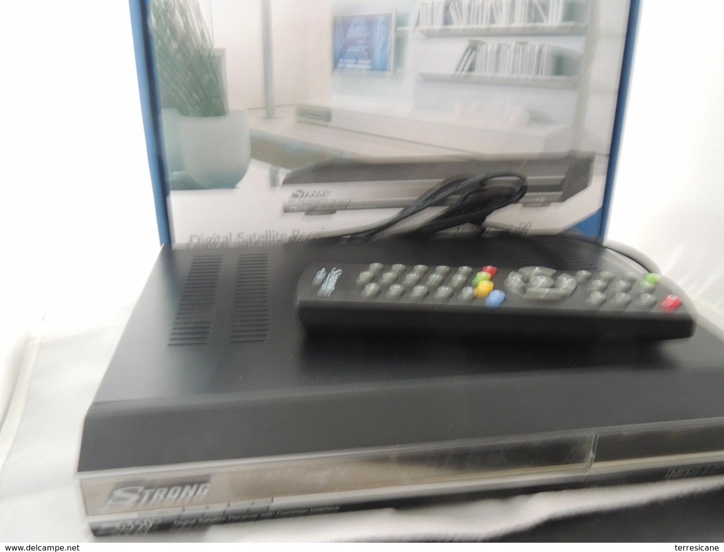 DIGITAL SATELLITE RECEIVER COMMON INTERFACE FRACARRO SRT 6350 TELECOMANDO - Other Formats