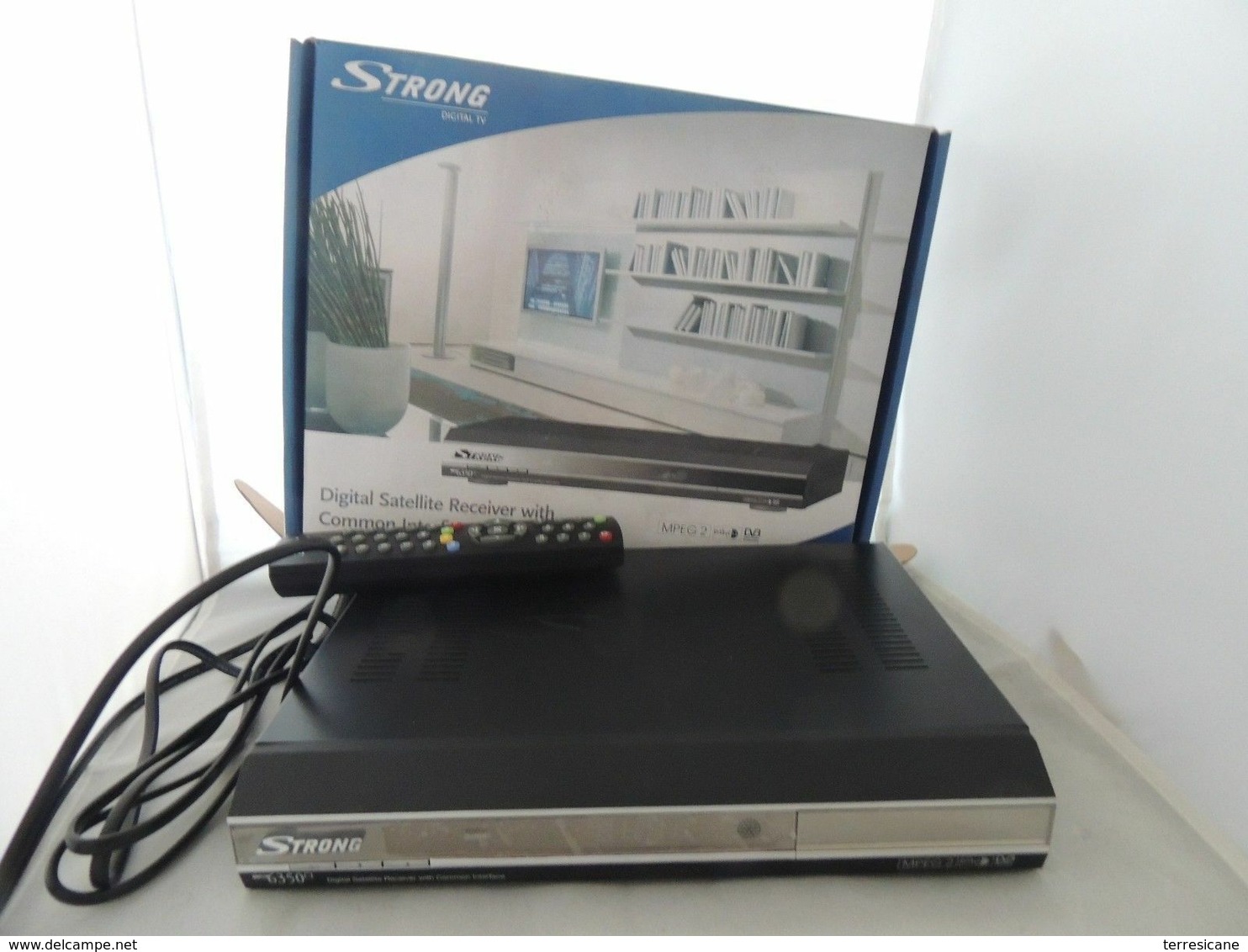 DIGITAL SATELLITE RECEIVER COMMON INTERFACE FRACARRO SRT 6350 TELECOMANDO - Other Formats