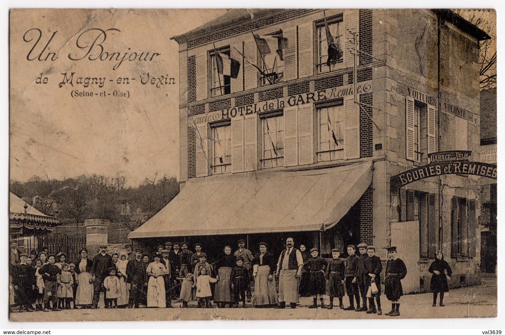 Magny-en-Vexin (95) - Hôtel De La Gare, écurie, Remise, Garage Pour Vélo - Magny En Vexin