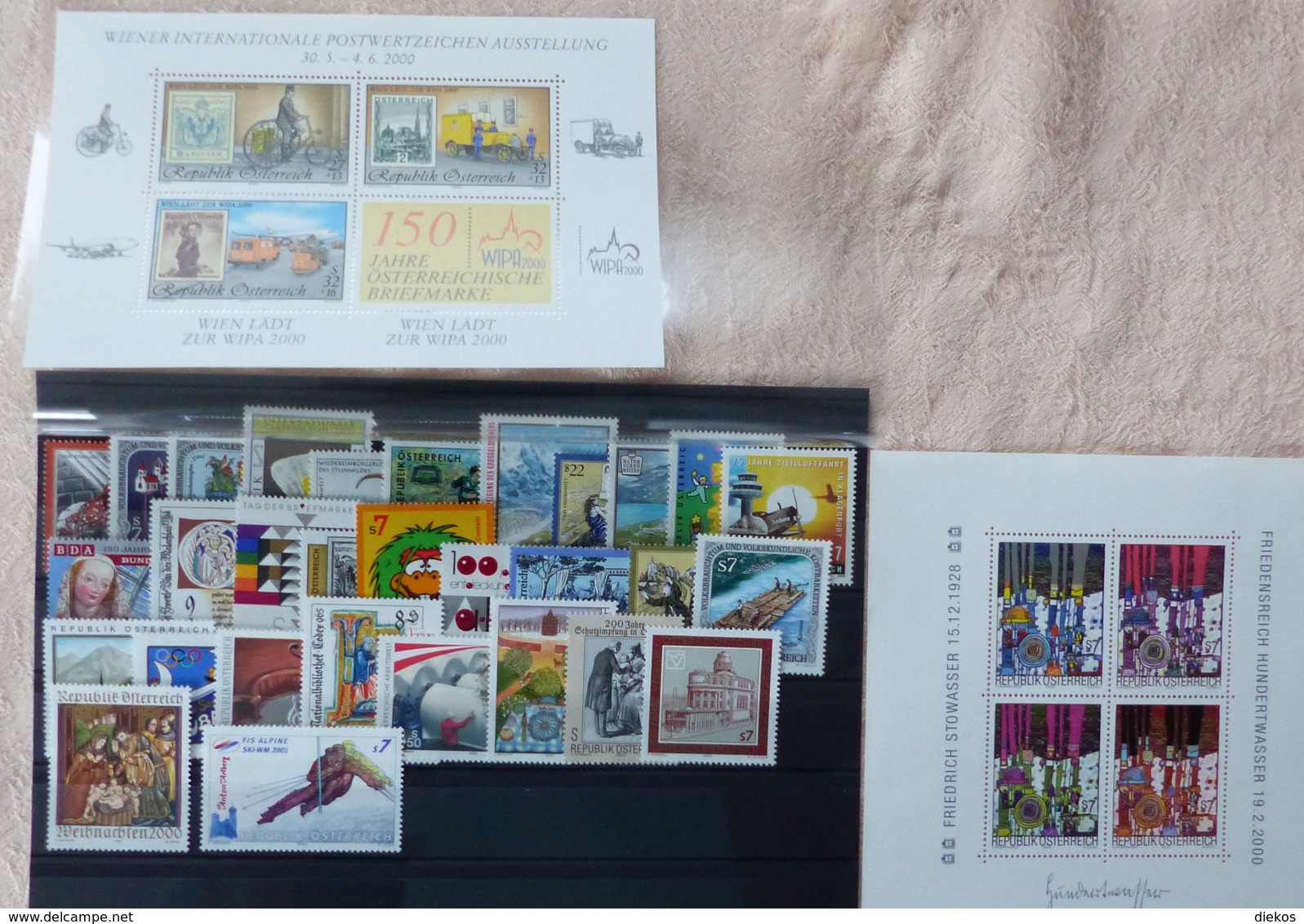 Österreich   Jahrgang 2000   Year Set   ** Postfrisch MNH  Postpreis: Ca. 62  Euro #L529 - Ganze Jahrgänge