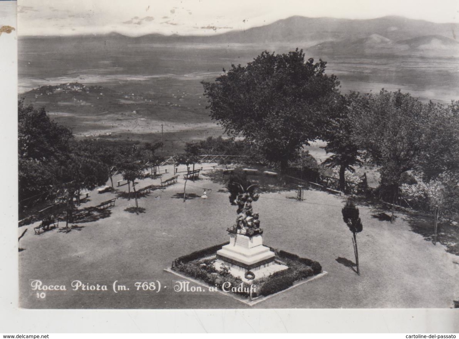 ROCCA PRIORA ROMA MONUMENTO AI CADUTI 1957 - Autres & Non Classés