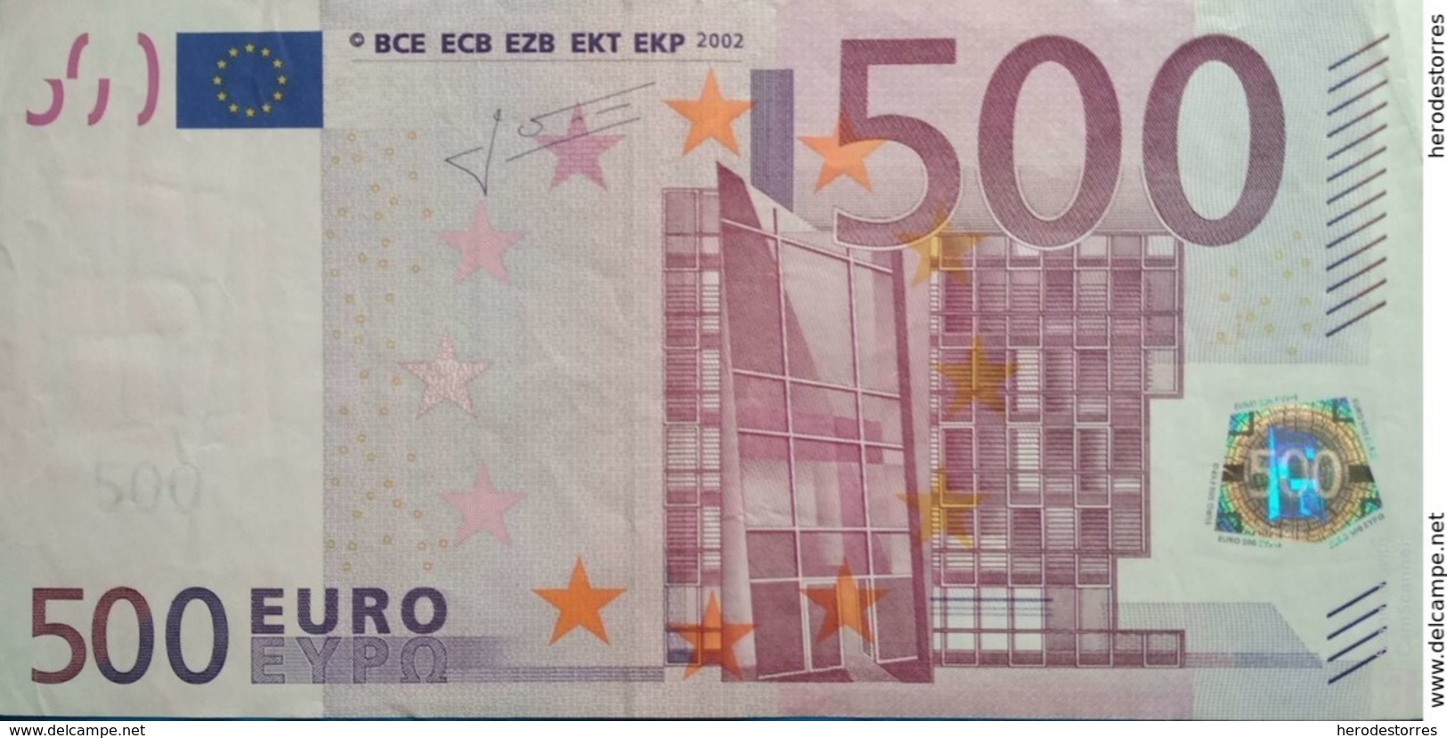 500 Euro EURO 500 ALEMANIA X R010A1 DUISEMBERG