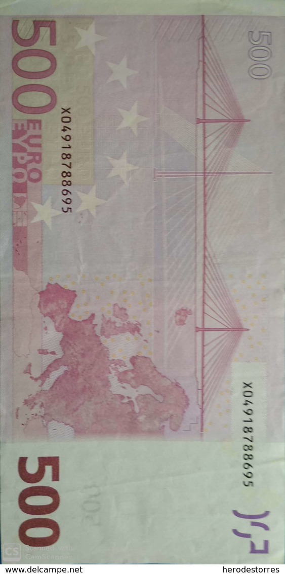 EURO 500 ALEMANIA(X) R010A1  DUISEMBERG - 500 Euro