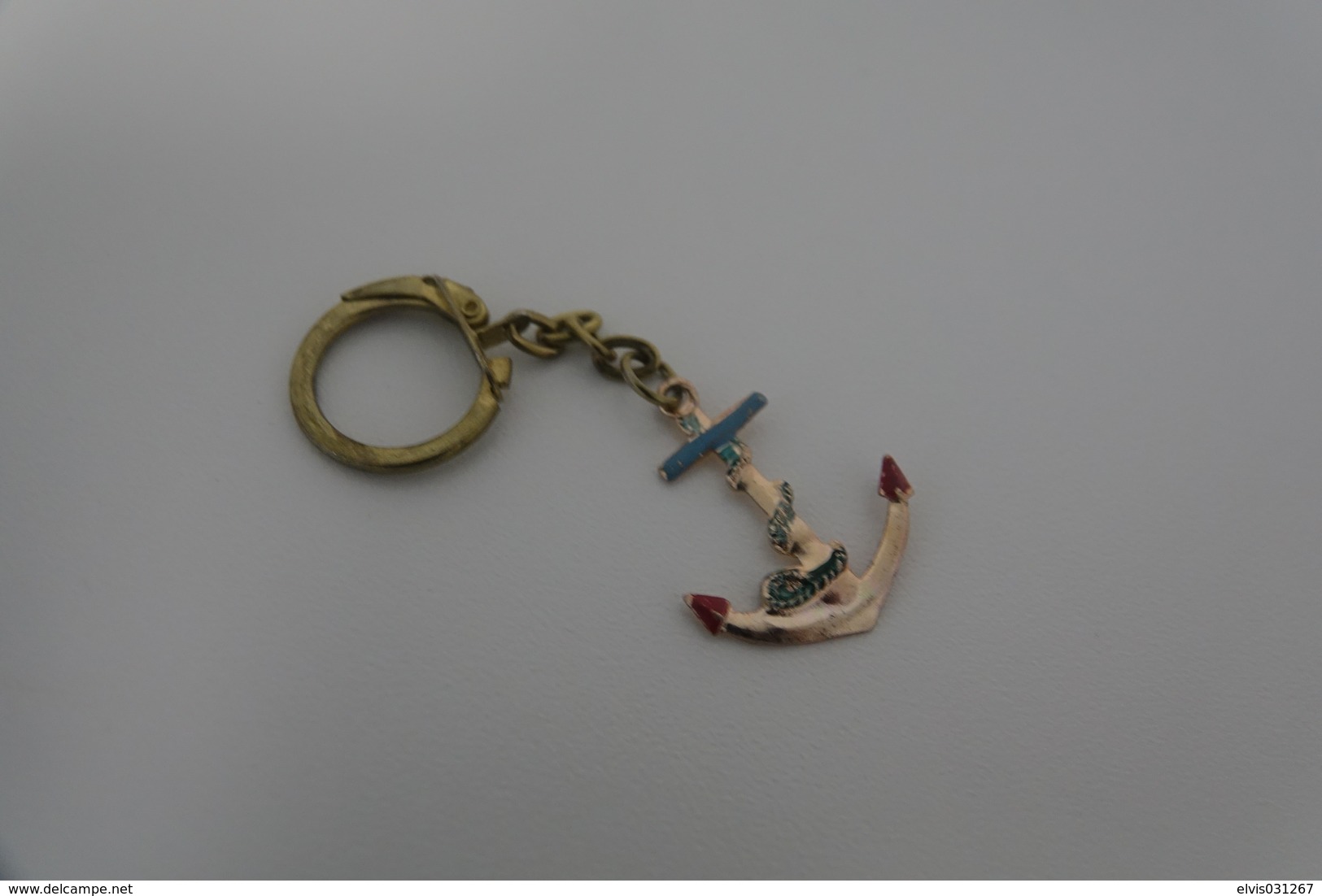 Vintage KEYCHAIN : ANCHER SEA  -  RaRe - 19**'s - Porte-cles - Porte-clefs