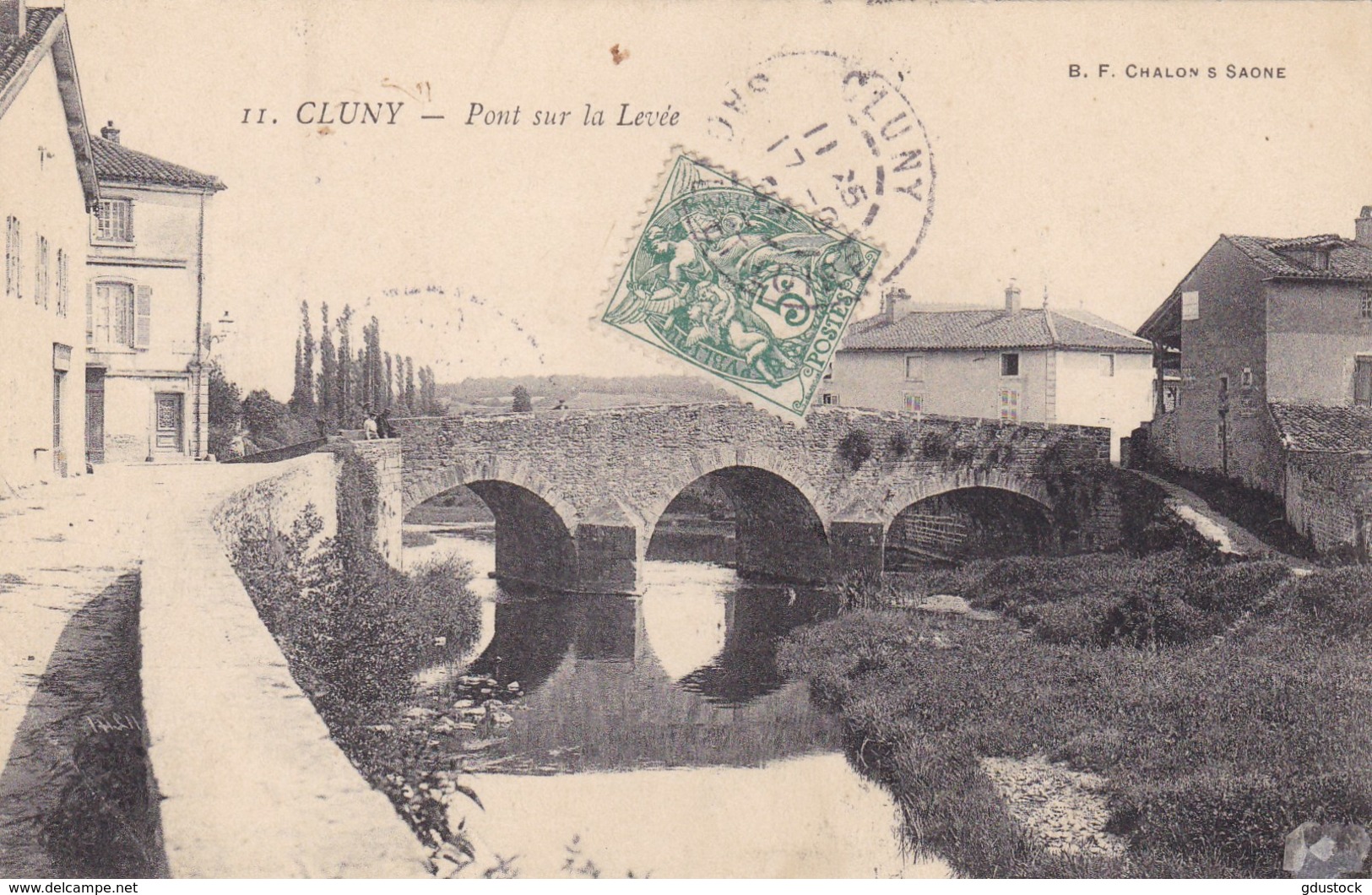 Saône-et-Loire - Cluny - Pont Sur La Levée - Autres & Non Classés