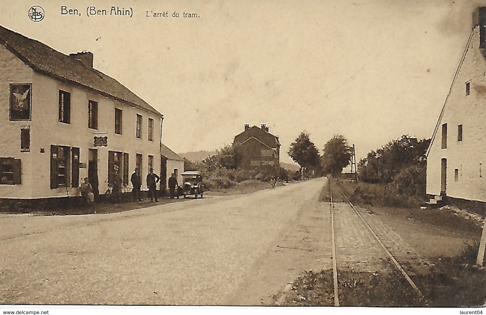 HUY.  BEN.  BEN-AHIN. L'ARRET DU TRAM. BELLE ANIMATION - Huy