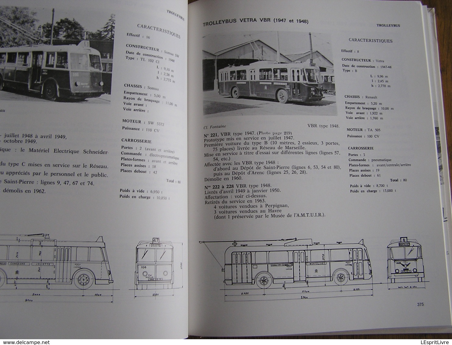 LES TRAMWAYS DE MARSEILLE ONT CENT ANS Chemins de Fer Tram Trolley Autobus Bus Hippomobile Ligne Tramway France