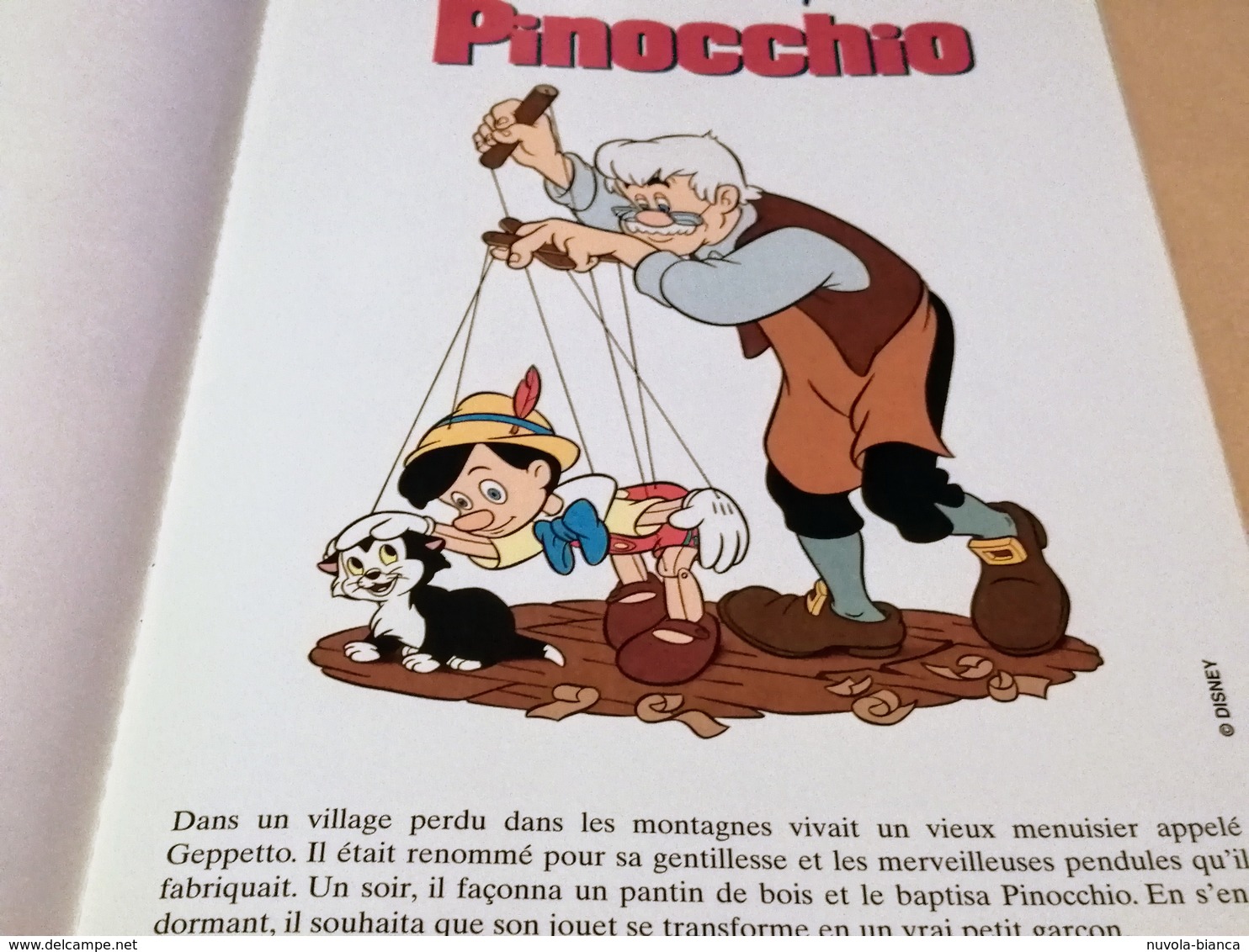 Pinocchio WALT DISNEY Stick E Stack Panini Album - Edizione Francese