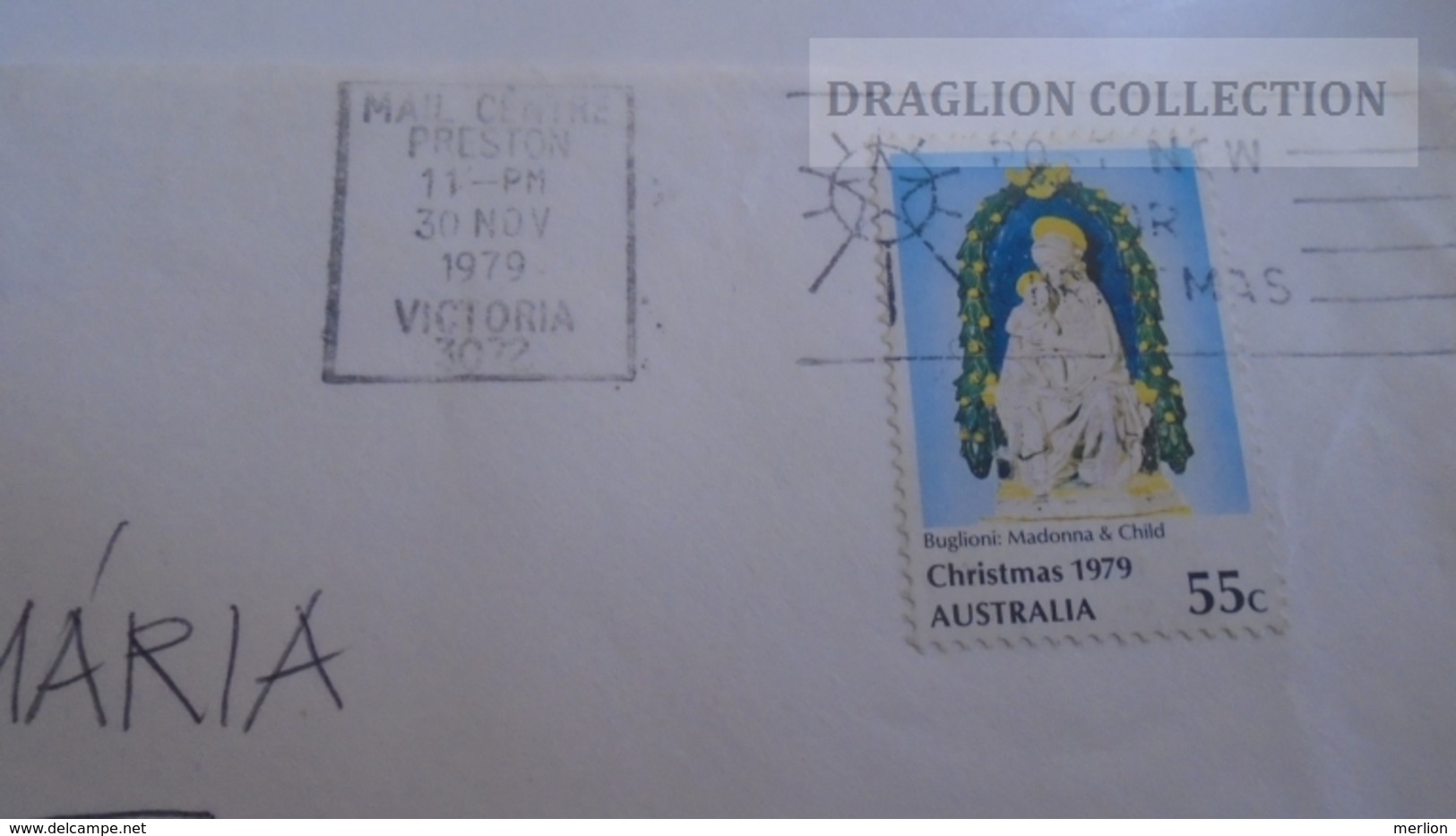 D166224 AUSTRALIA  Airmail Cover 1979 Mail Centre Preston -Victoria - Covers & Documents