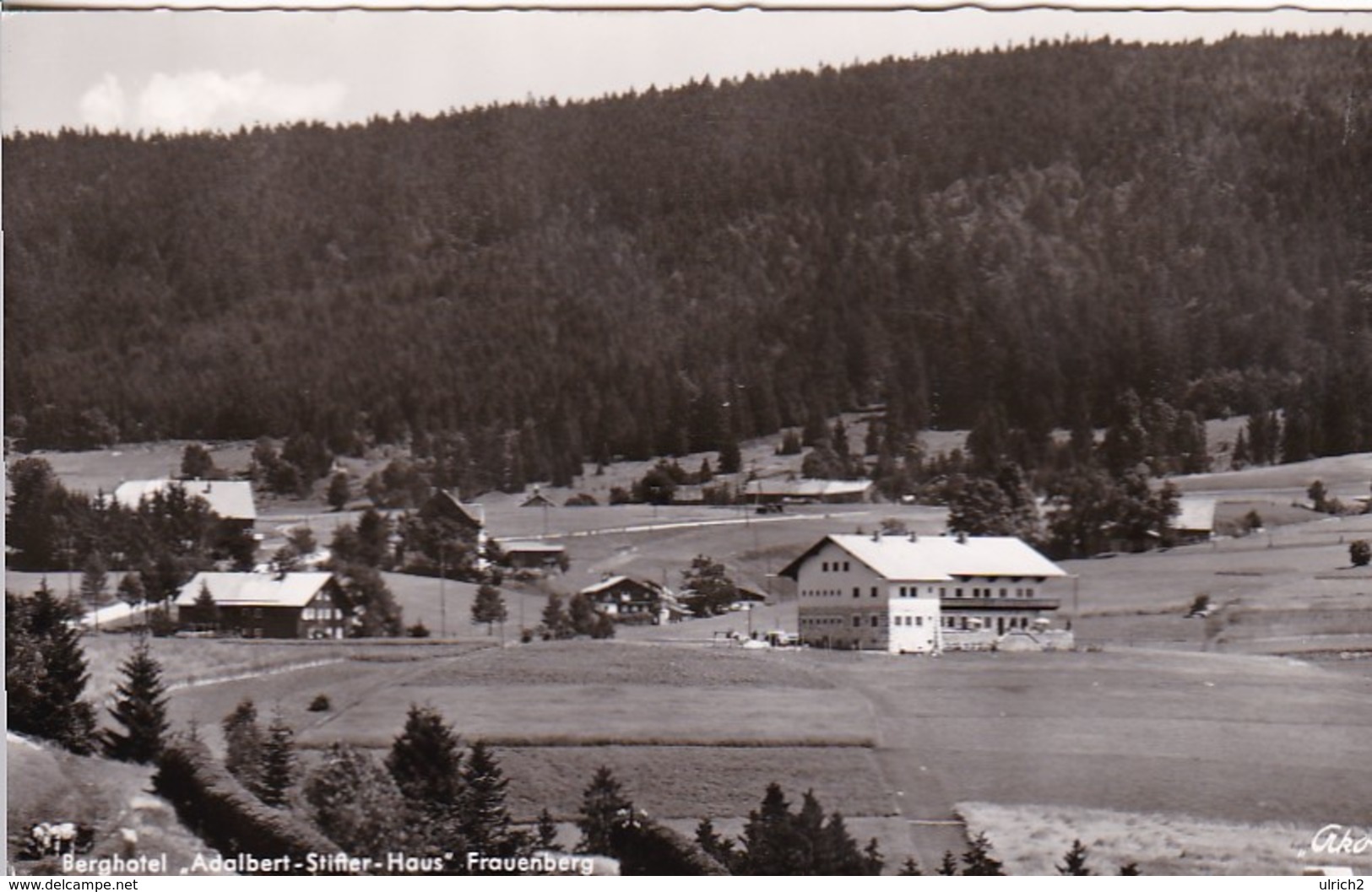 AK Frauenberg - Altreichenau - Berghotel Adalbert-Stifter-Haus - 1962 (42655) - Freyung