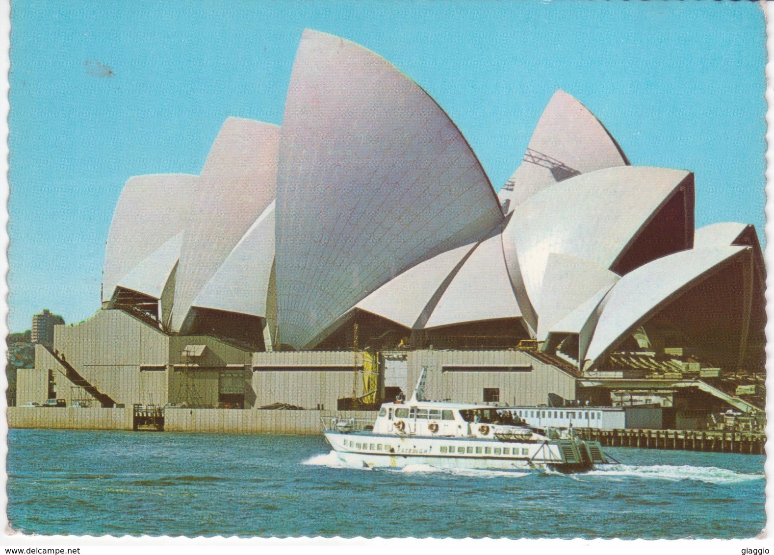 °°° 13393 - AUSTRALIA - SIDNEY - OPERA HOUSE - 1973 With Stamps °°° - Sydney