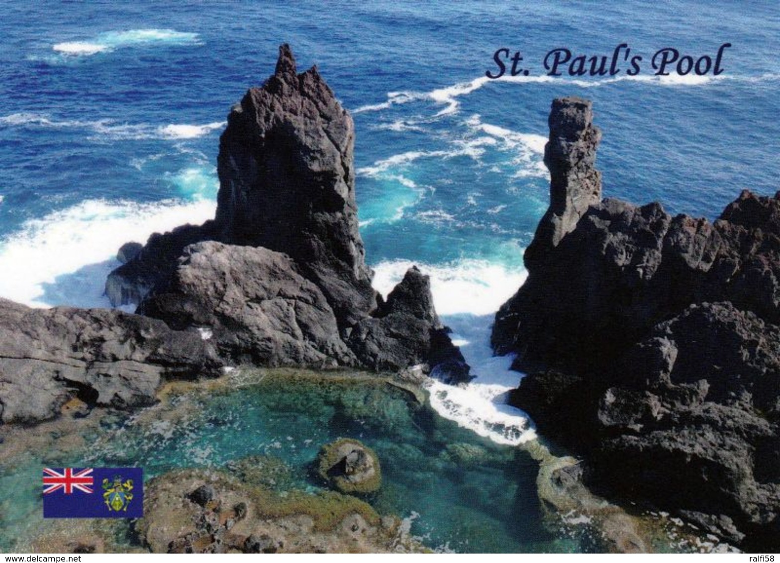 1 AK Pitcairn Island * St. Paul's Pool - The Island's Easternmost Point * östlichste Punkt Dieser Insel Im Pazifik * - Pitcairn