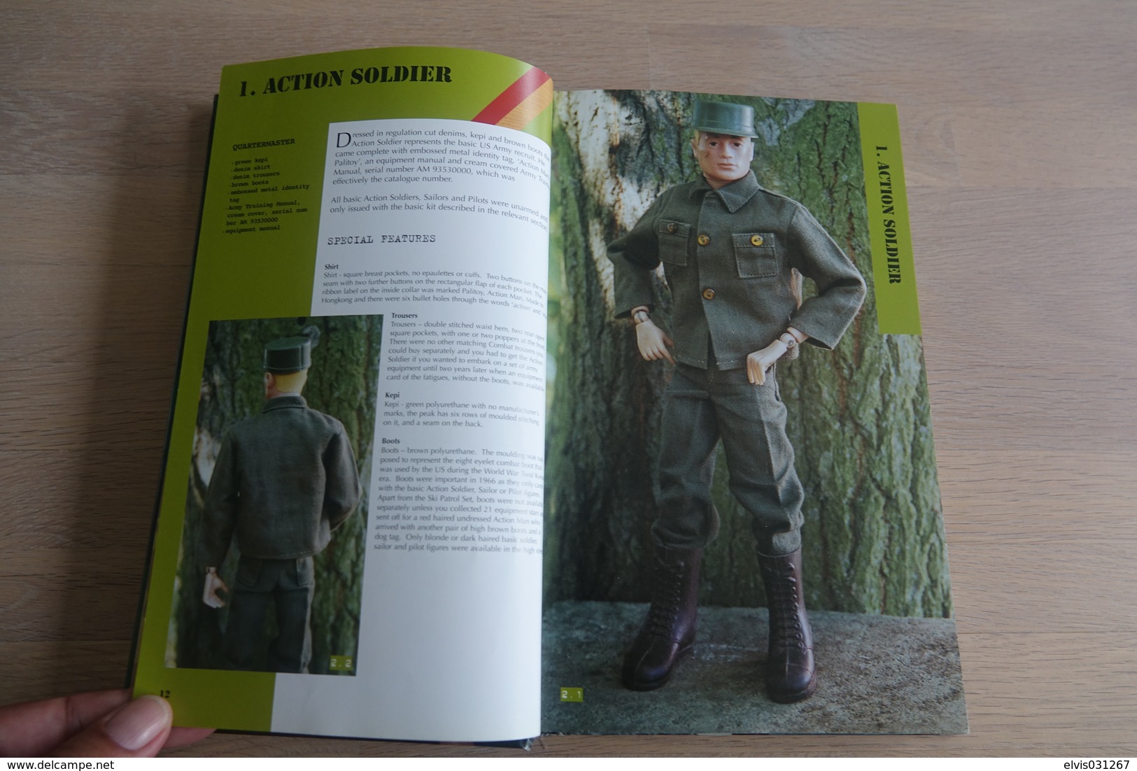 Collector BOOKS : ACTION MAN - 275 Pages - 25x15w2,5cm - Hard Cover - On Land, At Sea And In The Air - TAYLOR - Livres Sur Les Collections