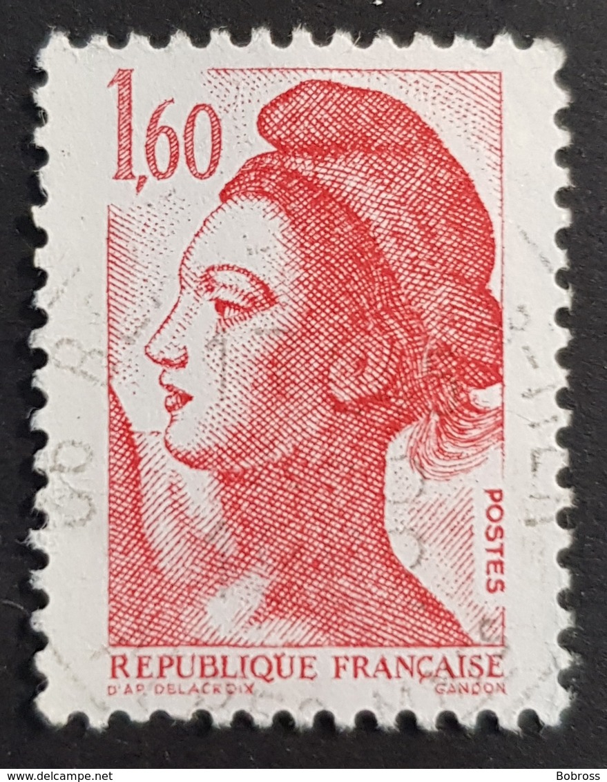 1982 "Liberty", France, Republique Française, Oblitere - Used Stamps