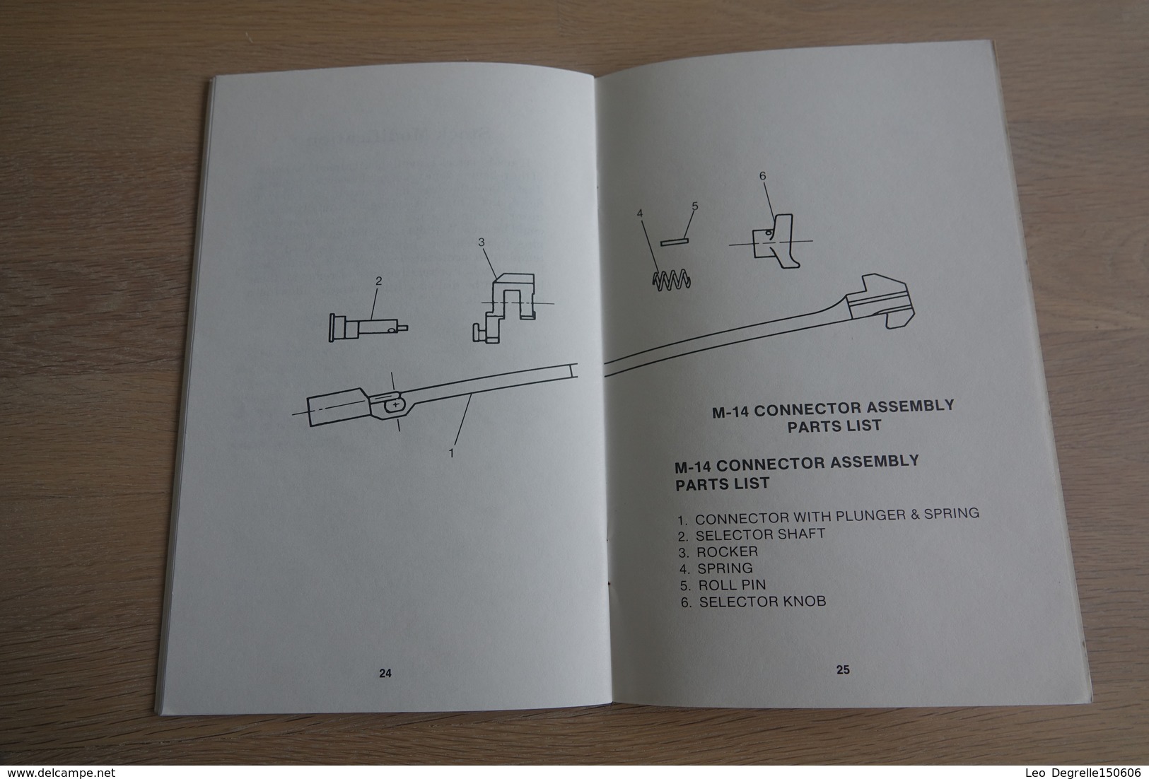 Militaria - BOOKS : Full Auto - M-14 And Mini-14 Modification Manual - 25 Pages - 14x22x0,5cm - Soft Cover - Armes Neutralisées