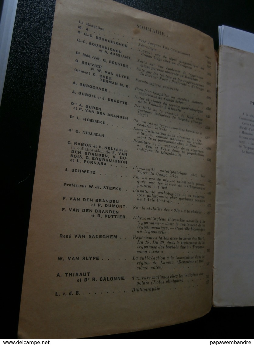 Annales De La Société Belge De Médecine Tropicale N° 4 (21/12/1934) : Congo, - 1900 - 1949