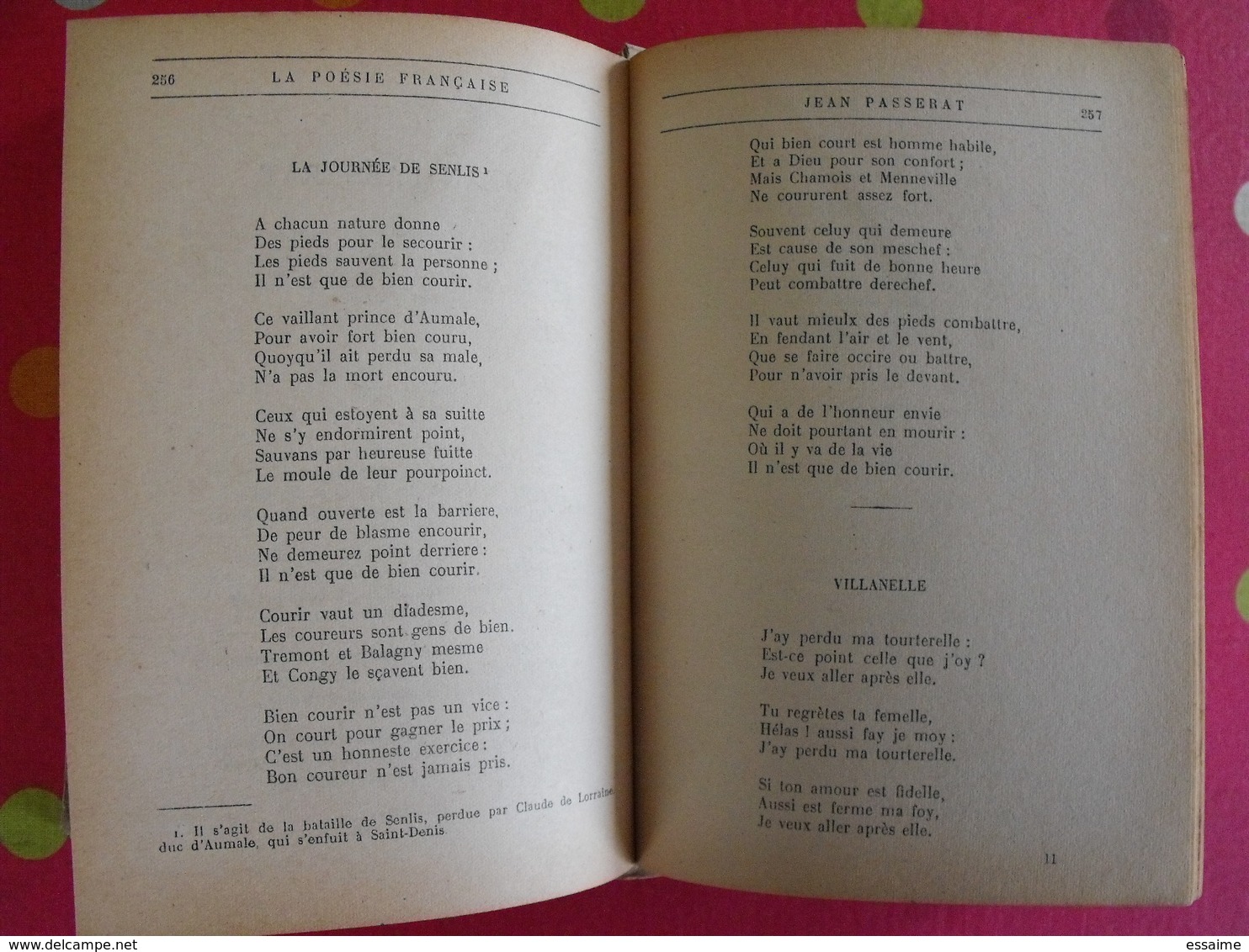 Anthologie De La Poésie Française. Marcel Arland. Stock 1947 - Franse Schrijvers