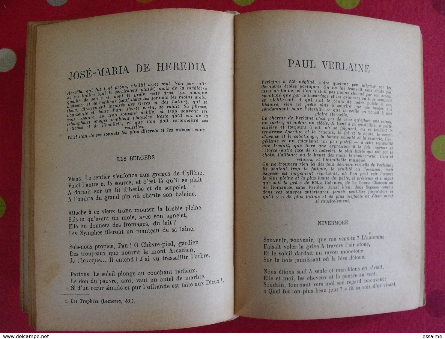 Anthologie De La Poésie Française. Marcel Arland. Stock 1947 - Franse Schrijvers