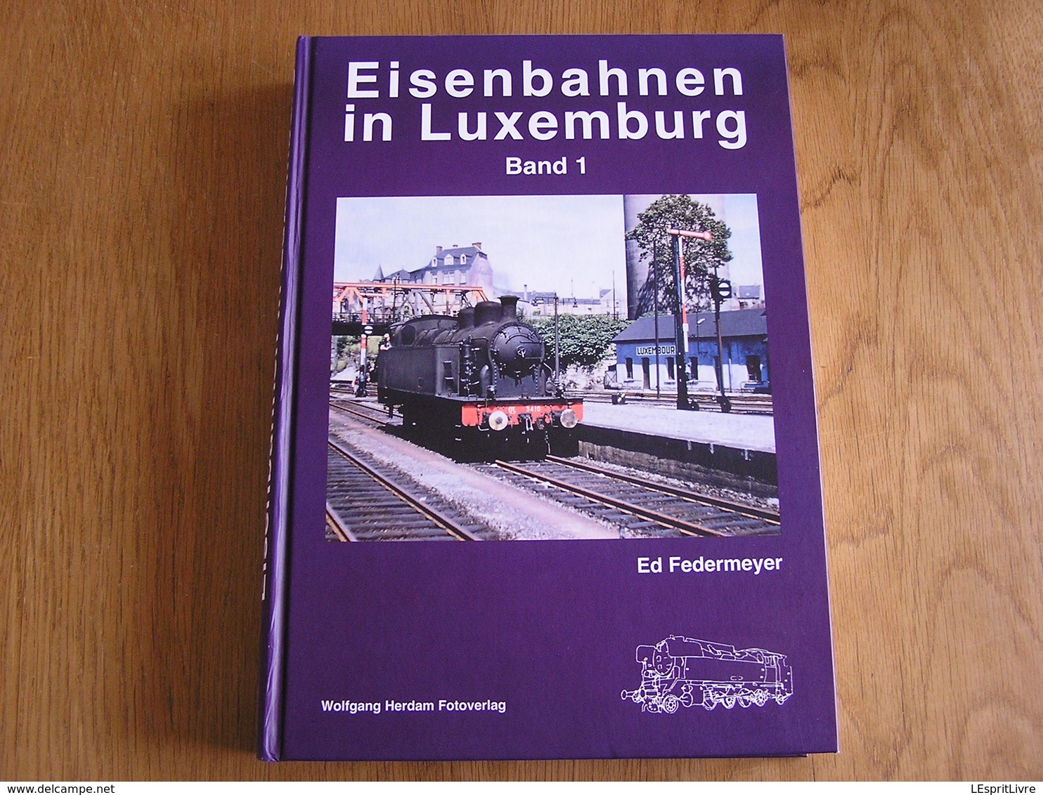 EISENBAHNEN IN LUXEMBURG Band 1 Chemins De Fer Luxembourg Train CFL Gare Pétange Esch Diekirch Wiltz Echternach Rodigen - Autres & Non Classés