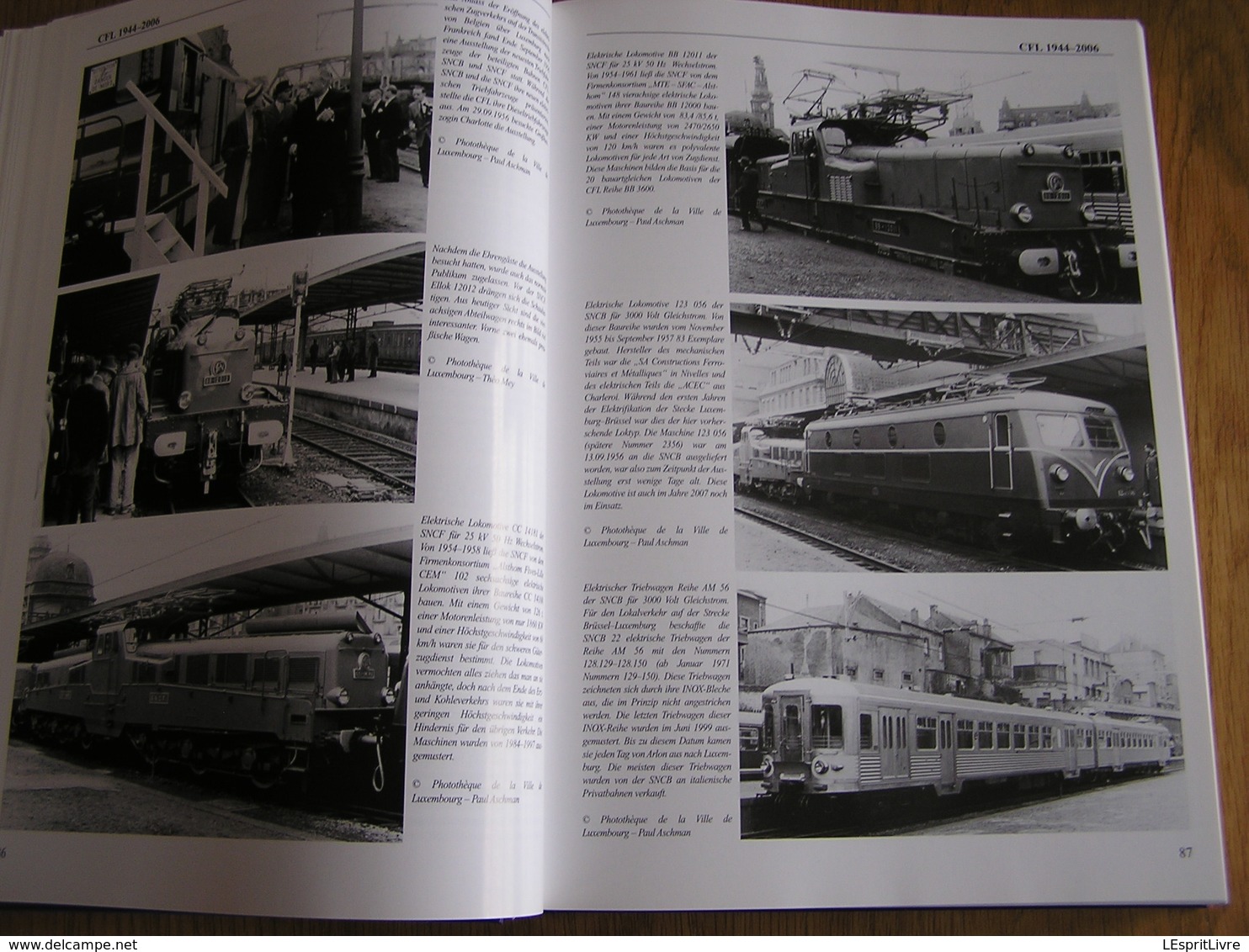 EISENBAHNEN IN LUXEMBURG Band 1 Chemins de Fer Luxembourg Train CFL Gare Pétange Esch Diekirch Wiltz Echternach Rodigen