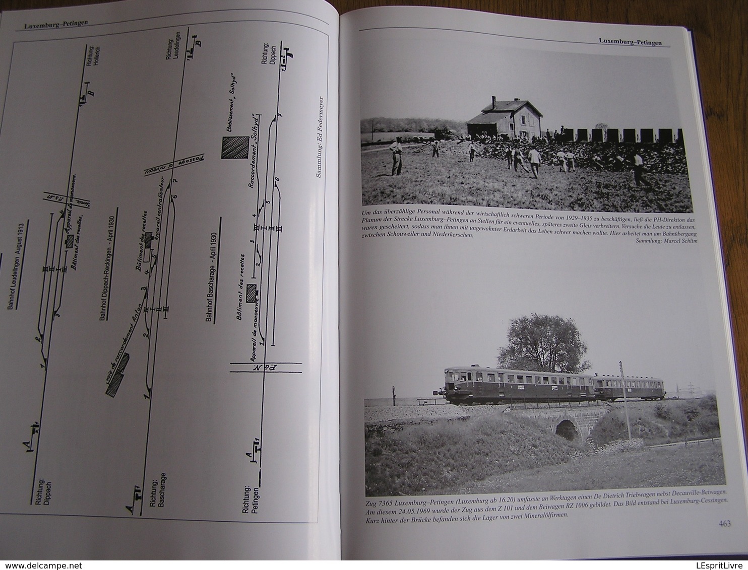 EISENBAHNEN IN LUXEMBURG Band 1 Chemins de Fer Luxembourg Train CFL Gare Pétange Esch Diekirch Wiltz Echternach Rodigen