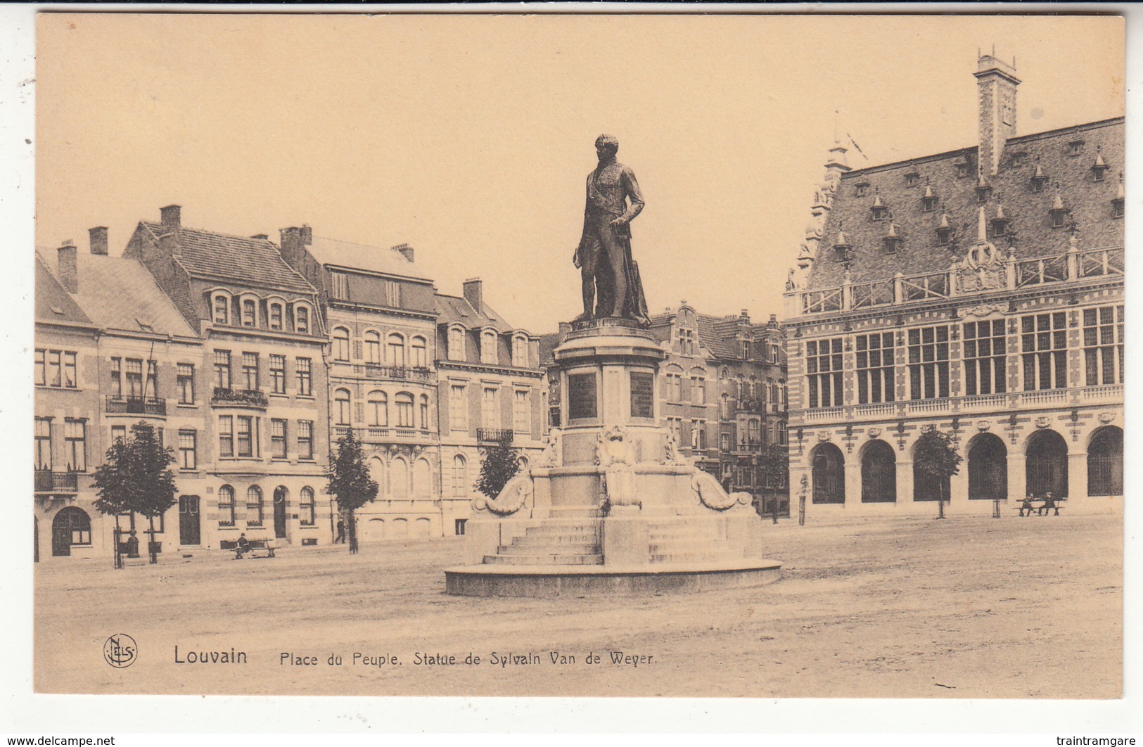 Belgique - BRF - Louvain - Place Du Peuple - Statue De Sylvain Van De Weyer - Leuven