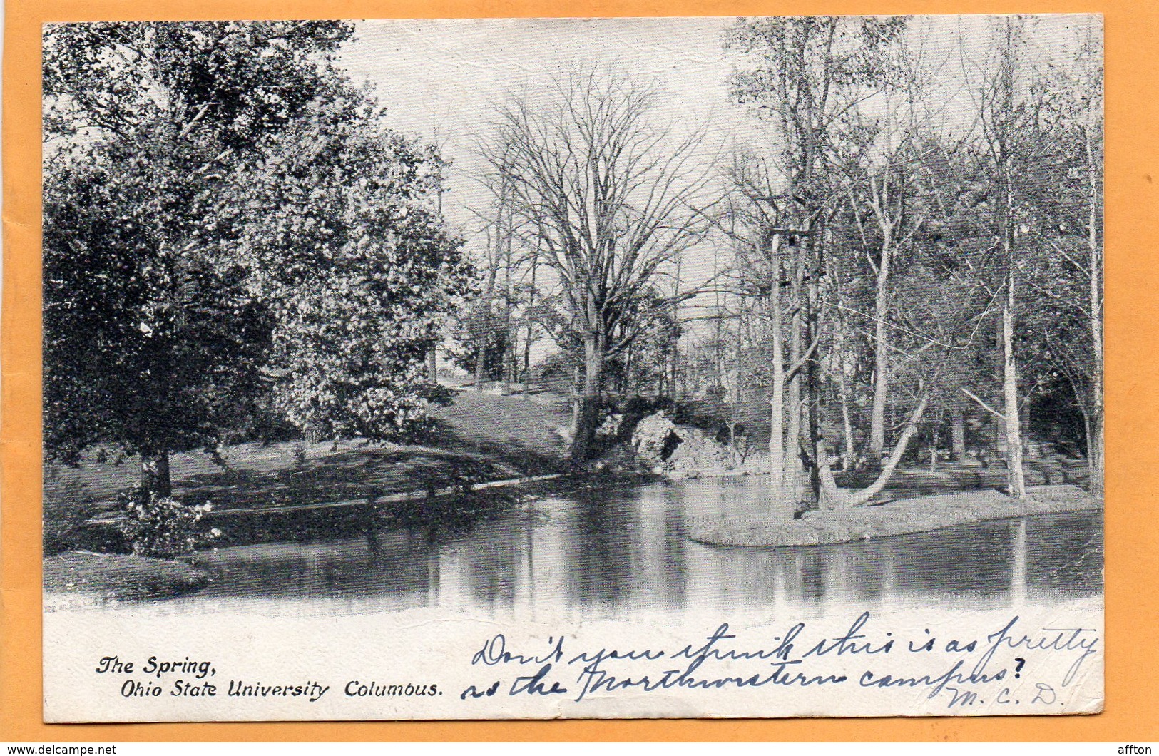 Columbus Ohio 1905 Postcard - Columbus