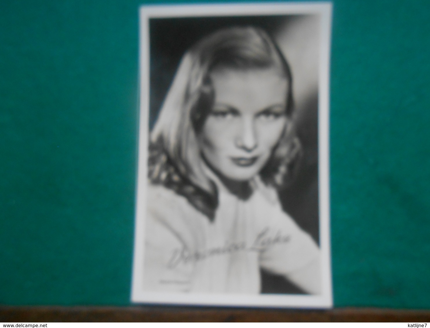 Filmsterren  Echte Foto   Real Photo  Veronica Lake Paramount - Artisti