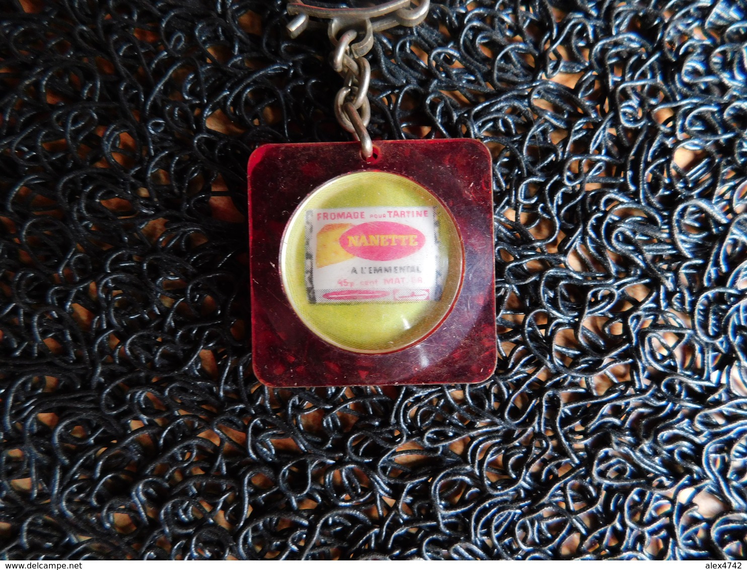 Porte-clefs Fromage Pour Tartines, Nanette, Fromagerie Franco-suisse  (Box 4-1) - Porte-clefs