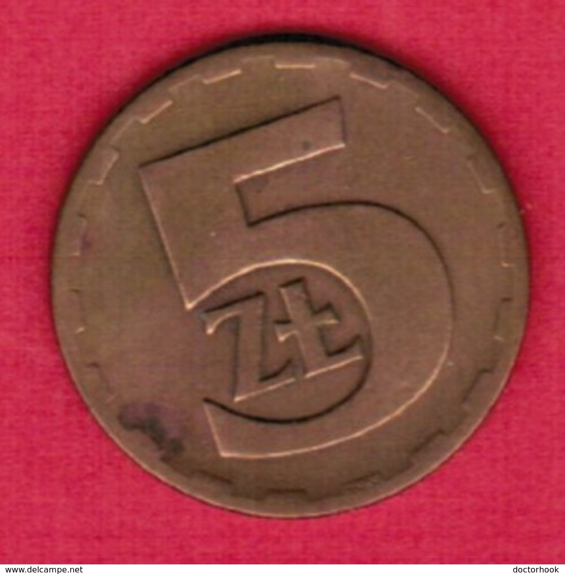 POLAND  5 ZLOTY 1976 (Y # 81.1) #5333 - Poland