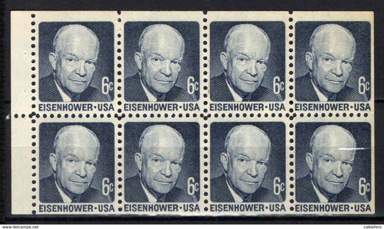 STATI UNITI - 1970 - PRESIDENTE EISENHOWER - DA LIBRETTO - MNH - Nuovi