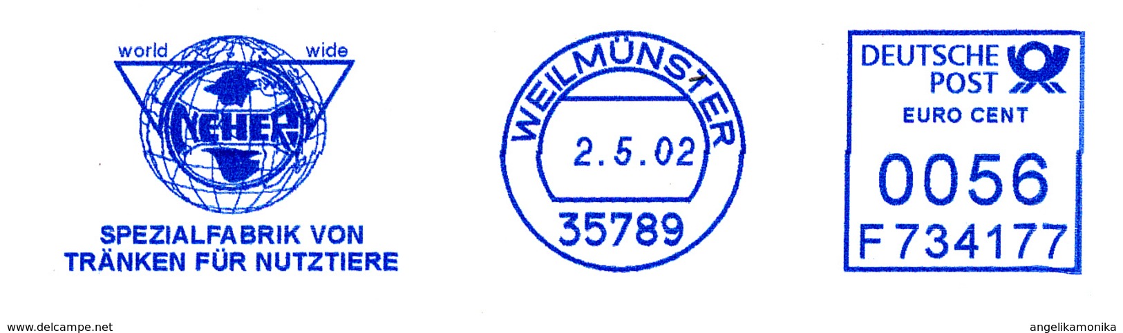 Freistempel 5125 Spezialfabrik Für Tränken Für Nutztiere - Maschinenstempel (EMA)