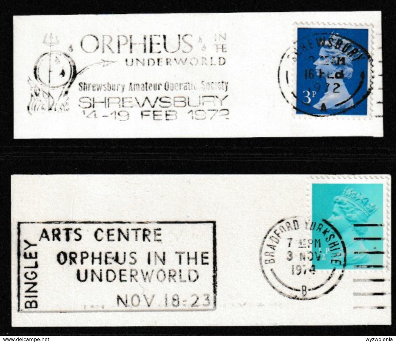 N 146) GB 2 MWSt Shrewsbury 1972, Bradford 1974 „Orpheus In The Underworld“ - Musik