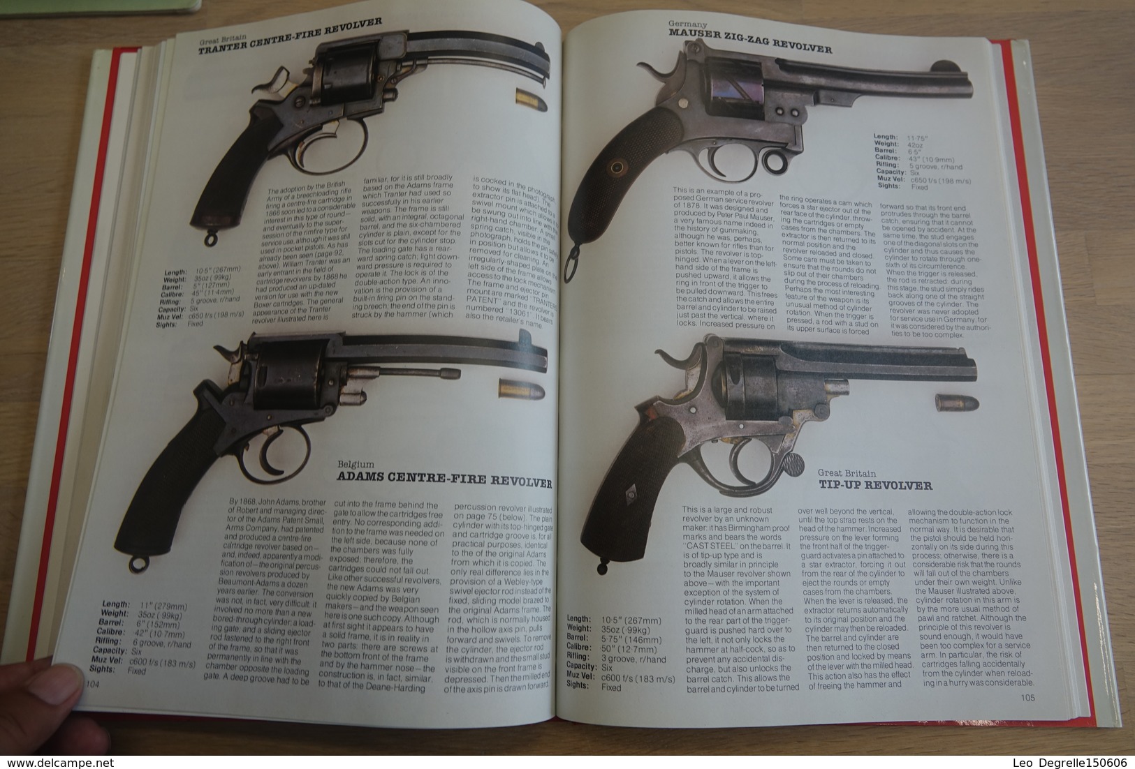 Militaria - BOOKS : Pistols & Revolvers - 208 Pages - 31x23x2cm - Hard Cover - Decotatieve Wapens